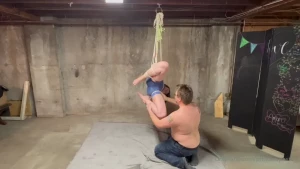 --suspension bondage-- is a form of sexual bondage where a bound part 5