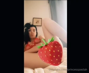 Dancing around the kitchen in this tiny red bodysuit then i take it to part 3