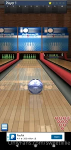 sweetlillievip - Bowling date tip 15 to play 1 bowl ball - one shot how many pins you 