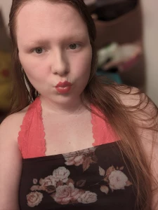 This outfit looks the best with my red hair i think it brings out the