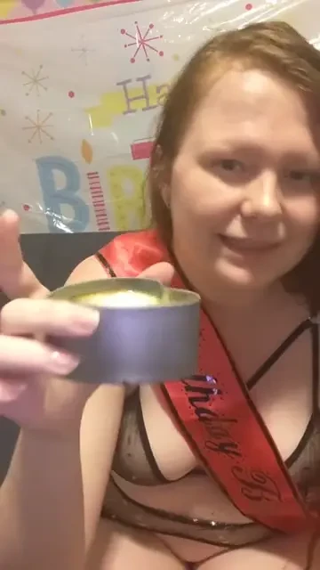 Birthday wax play blowing out my candles gave me an idea good thing i 