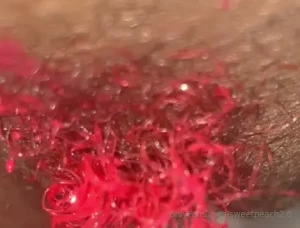 Pink on pink pussy going for barbie pink this time