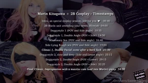 Marin kitagawa 2b cosplay i know that you all love my 2b so why not