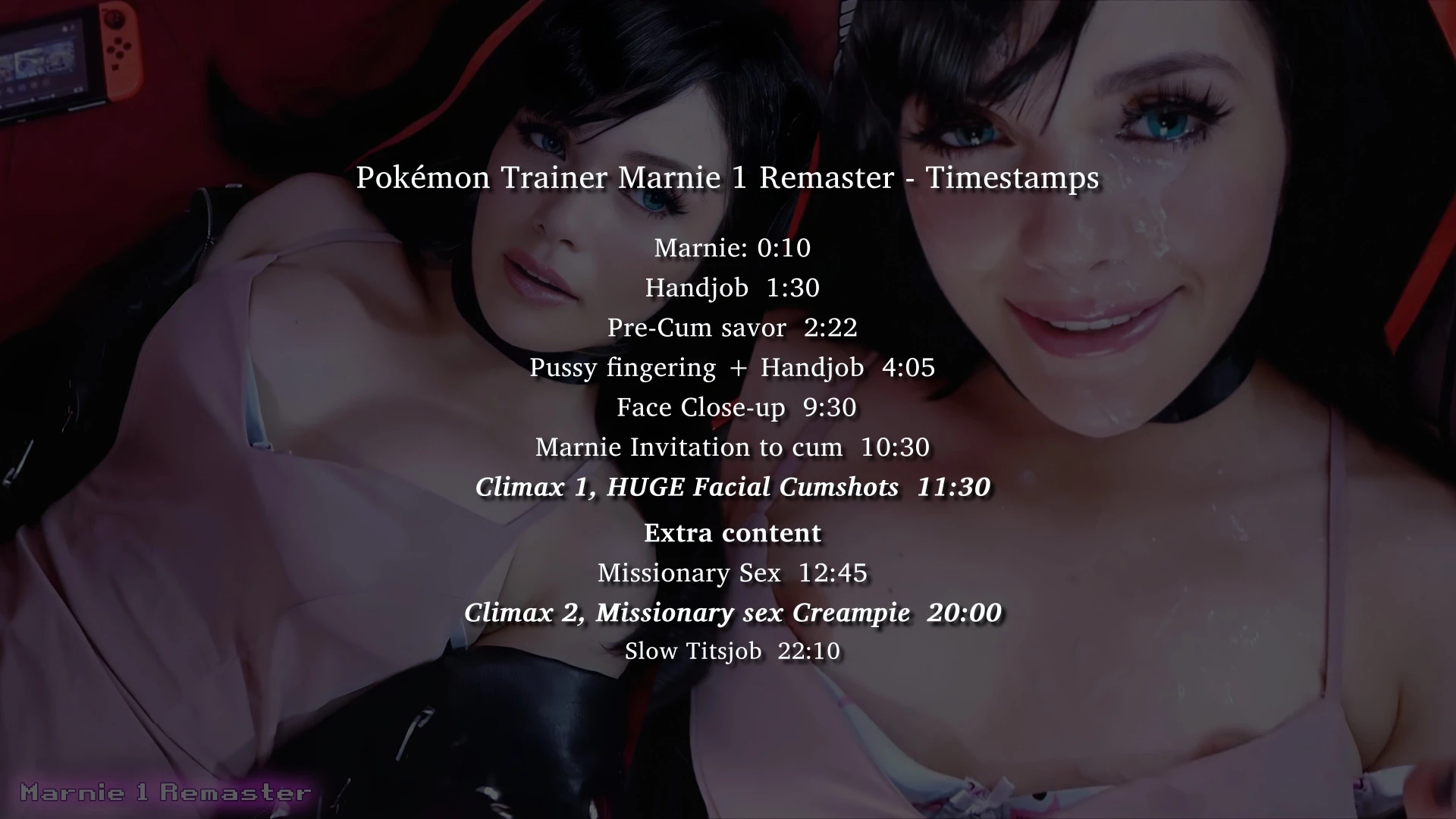 Marnie 1 amp 2 remaster extra bj facial video retroactive repost your 