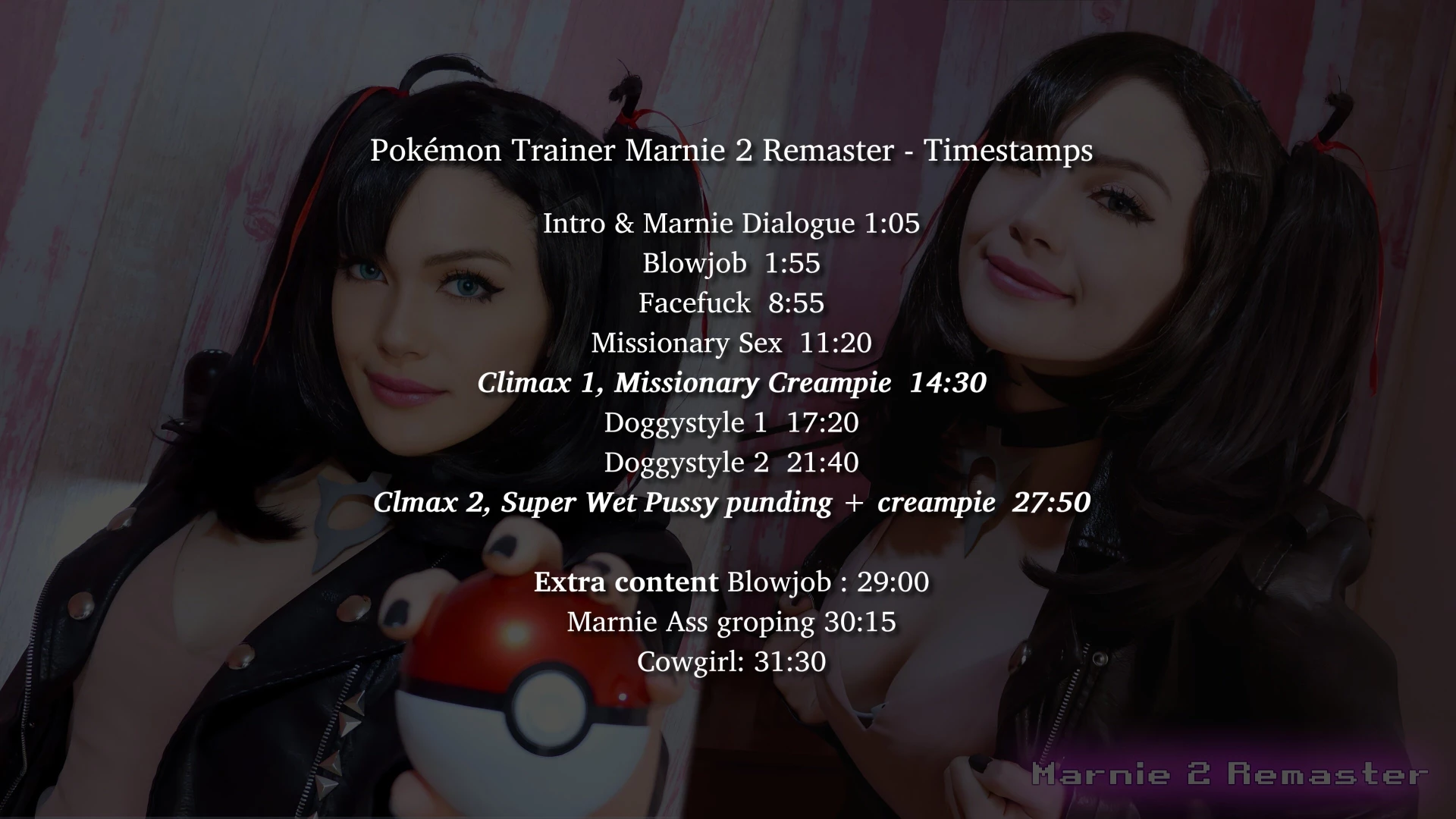 Marnie 1 amp 2 remaster extra bj facial video retroactive repost your part 1 