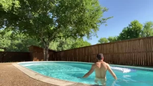 A quick dip