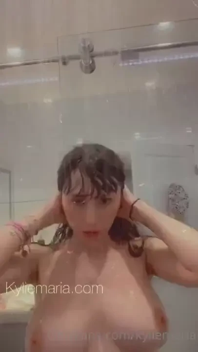 Two of my fav things hot showers amp shakin my tiddies 