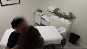 Sera came back she kept saying that she came back for just massage but