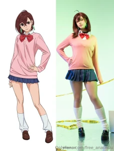 Momo ayase from dandadan anime do you like the real life version