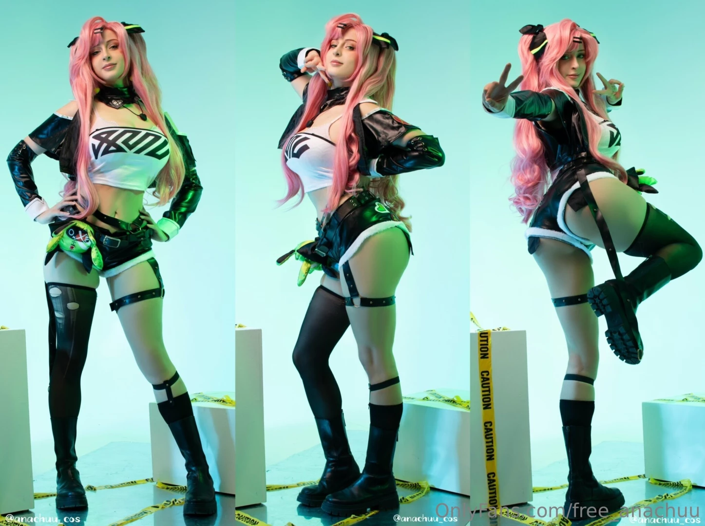 Front side or back nicole from zenless zone zero game 