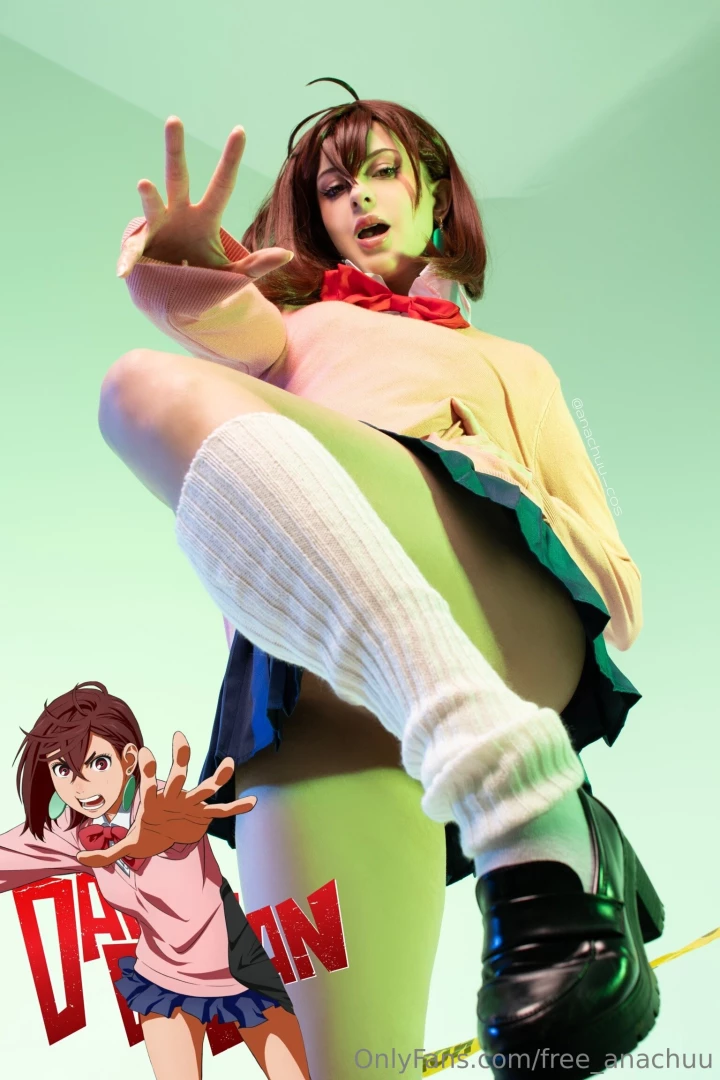 Enjoying the view from down there momo ayase from dandadan 