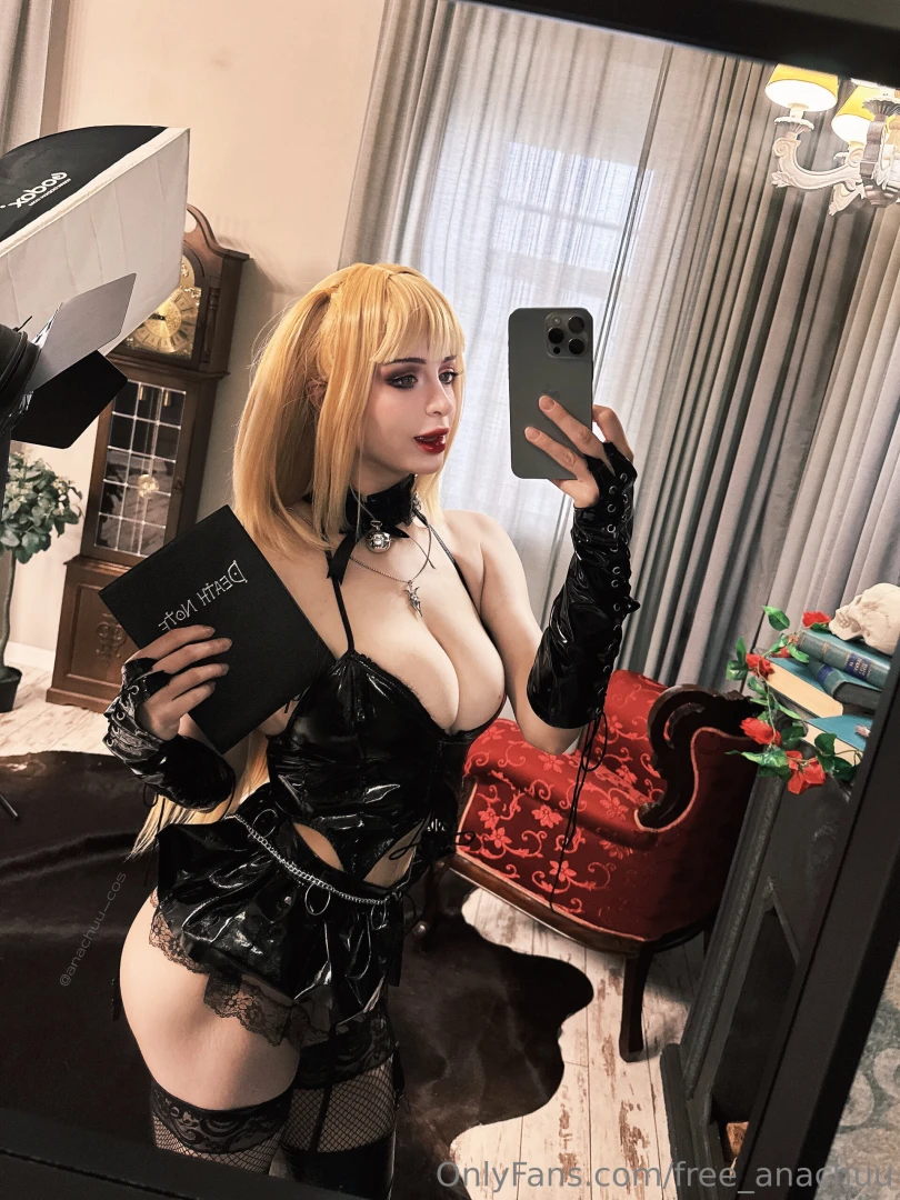 My new amane misa cosplay if you wanna see misa s nipples go to my 