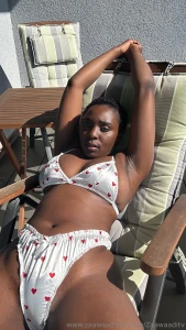 Summer already there and i wonna play naughty all time with you you