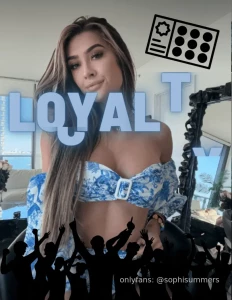 Sophi s loyal fan appreciation club for just 45 you get priority