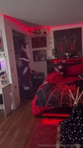 Pov i caught looking for milk and cookies in my room and he was very