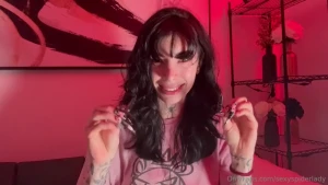 Up close mouth and spit fetish i play with my spit in my hands and