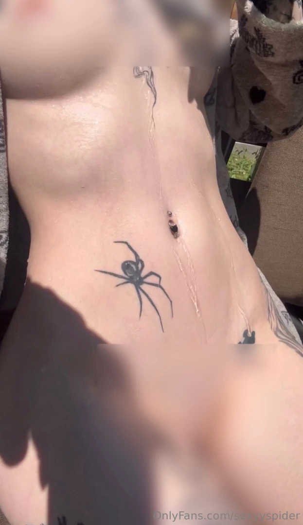 Pouring water on my body on a sunny day in my backyard i just love my 
