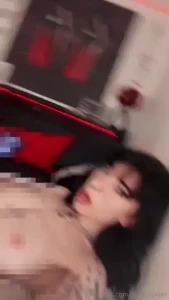 Using my fave toy til i cum and then licking my fingers clean after