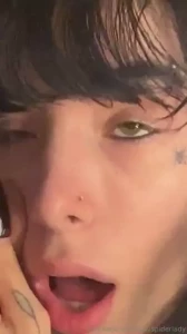 Doing my makeup while i ramble until i cum mention of my crush again