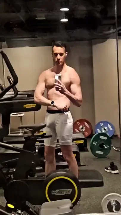 Pushing through the jetlag at the hotel gym wish i had a workout buddy part 1 