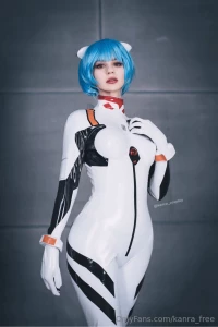 My new cosplay on rei from evangelion more will be on my main