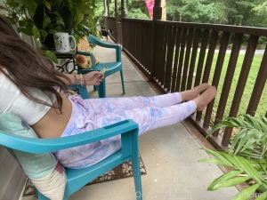 Rare footage of my lil feet