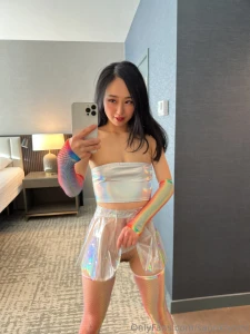Love this rainbow gooning outfit