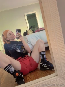God i woke up and was about to go to the gym but these shorts are so