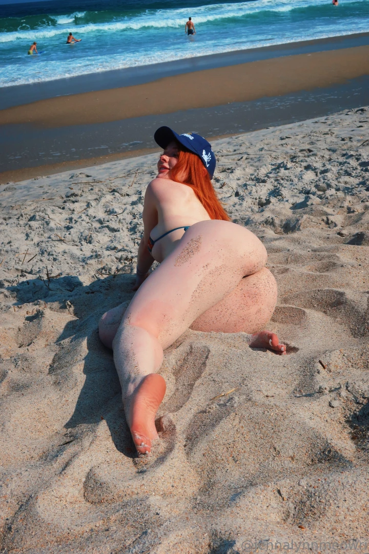Real ones would brave the sand for a taste 
