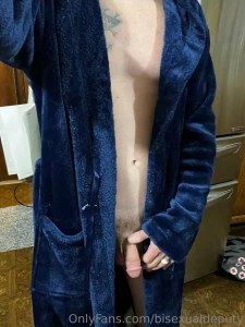 Day off today should i stay in my robe all day