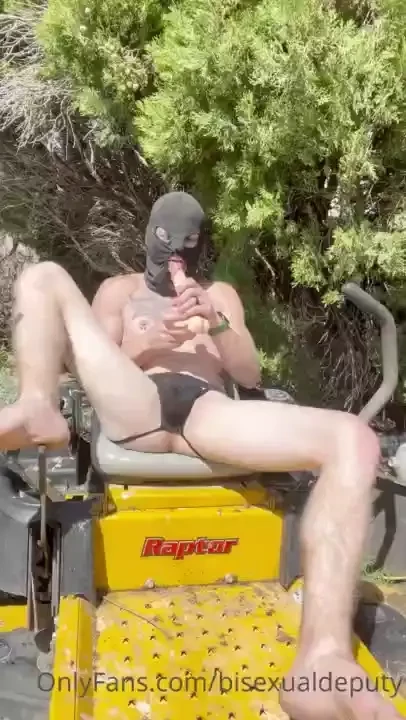 Had a little fun while mowing it felt so good getting off like this part 3 