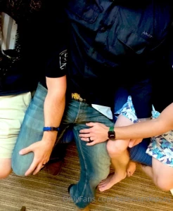 Had an amazing time last night being spit roasted by mitchlawson and part 1