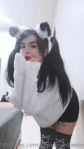 Happy valentine s day sweet soft kitten trying to put a smile on your