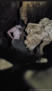 Enjoy some cryptic nudes deep in a cavern i frequent to sing in part 3