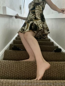 Would you crawl up the stairs to worship my feet part 15
