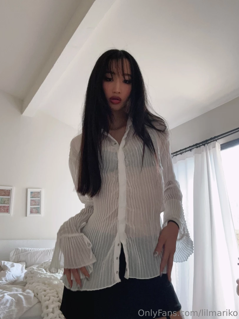 Have you seen my newest shoot black lingerie and thigh-highs 