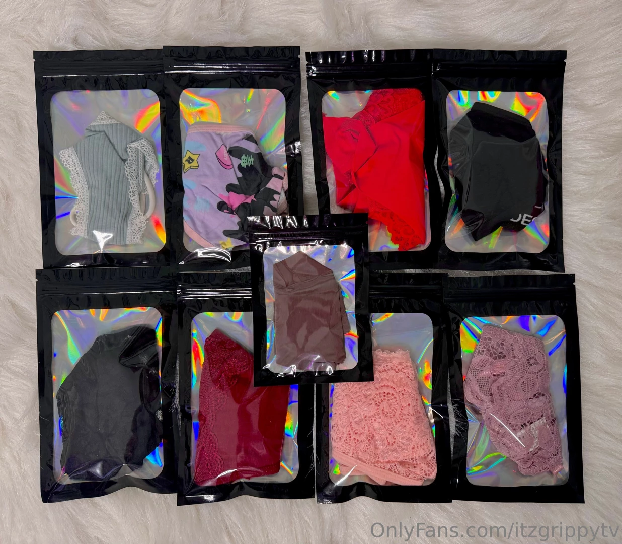 Panties i have some pre packed panties ready to ship if anyone is 