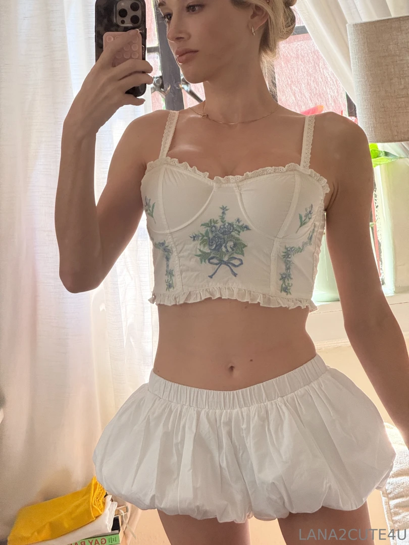 All dolled up girly and proud but if you slide into my dms i ll show 