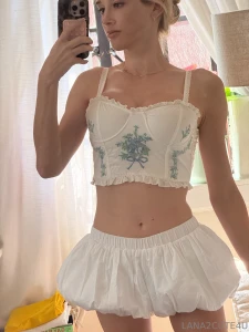 All dolled up girly and proud but if you slide into my dms i ll show