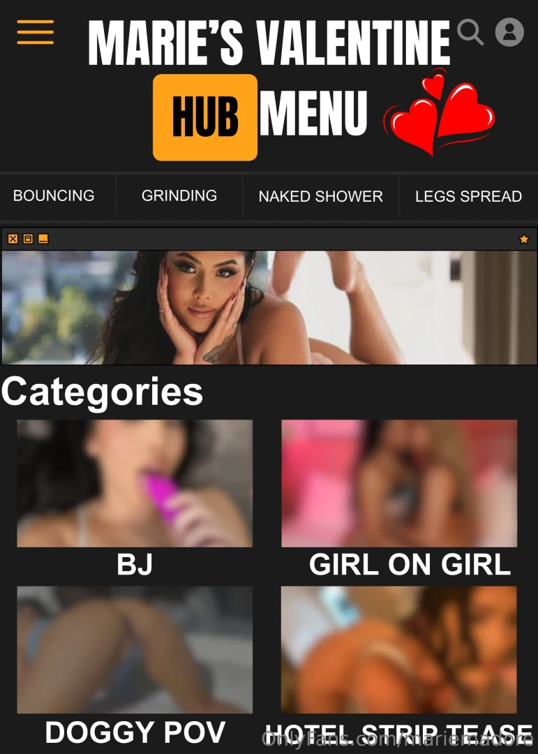 Marie s valentines hub menu you already know i m going to show up for 