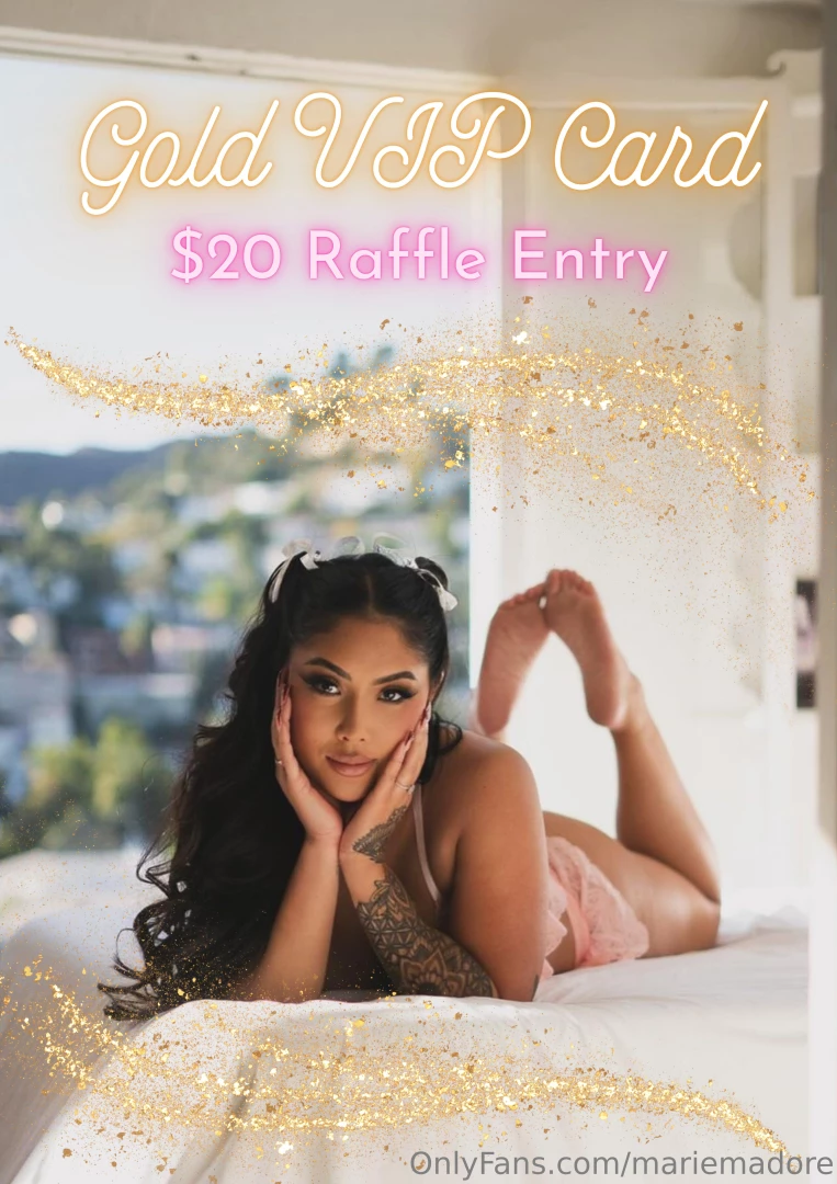 20 vip raffle bonus whether or not you win the raffle you ll still 