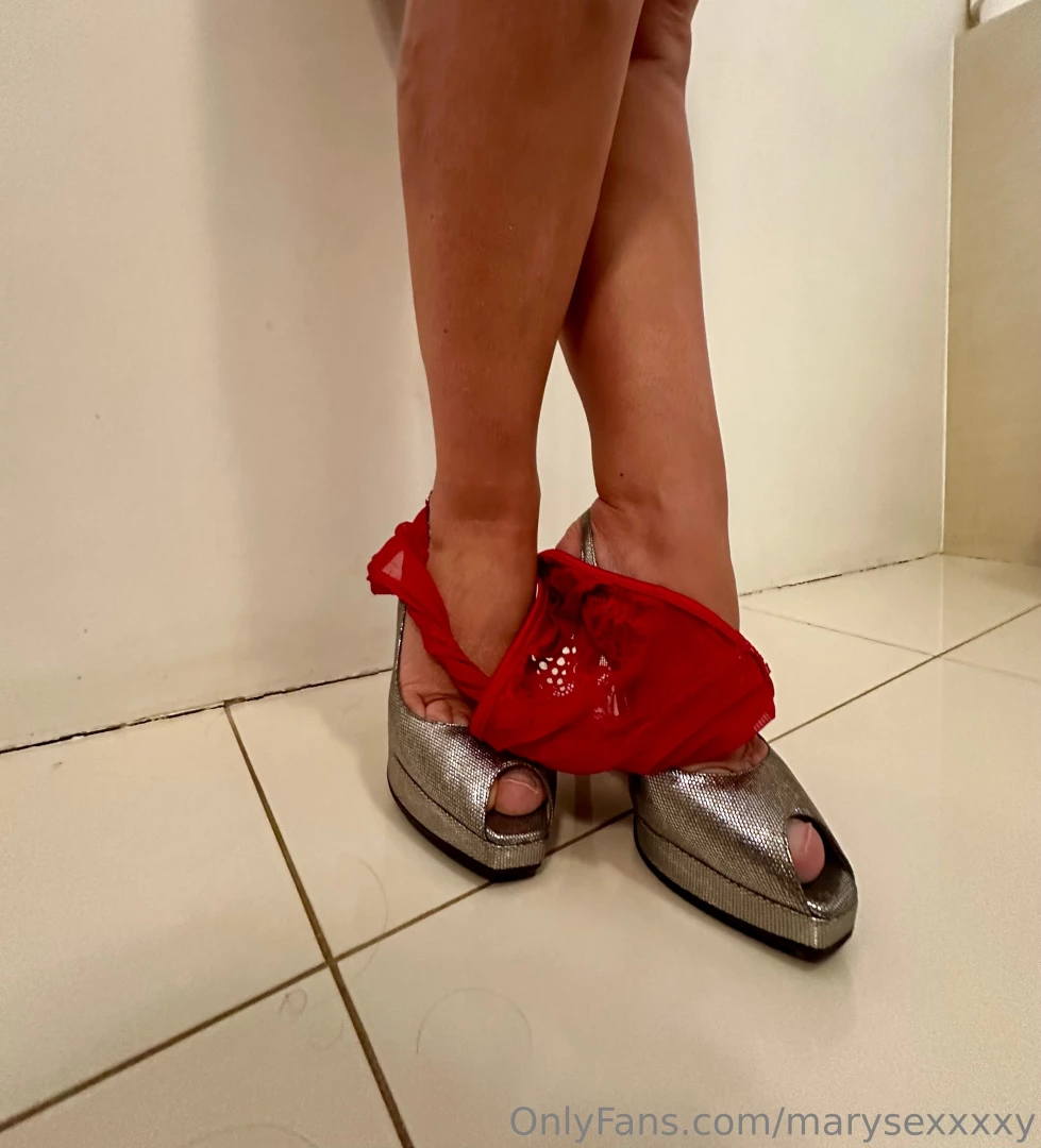 My panties fallen n my high heel i think it s a beautiful composite 