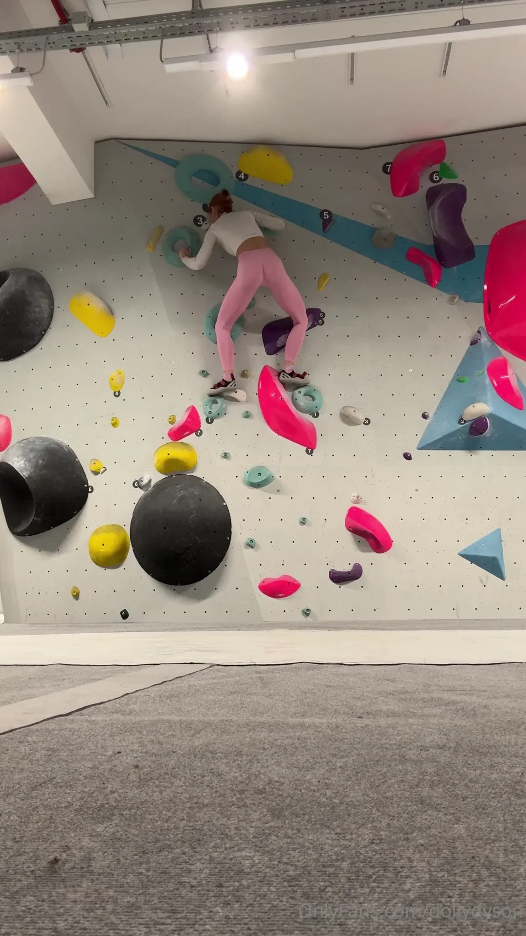 Rock-climbing progress 