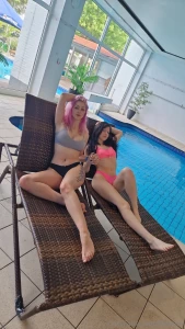 Poolparty time with liiensue would you join us this time we had the