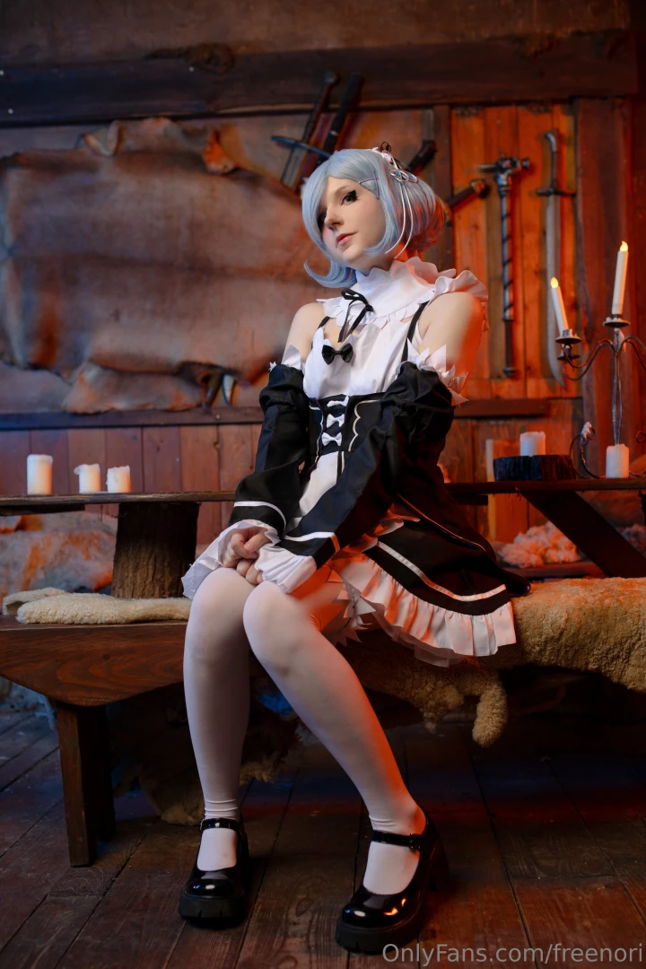 Rem and ram lewd set with uncensored boobies is out now on norinyan lt 