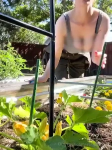 Come garden with me 8 selfie high resolution photos of me in the