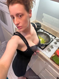 Come cook with me 14 high res selfies of me in a mini black dress semi part 2