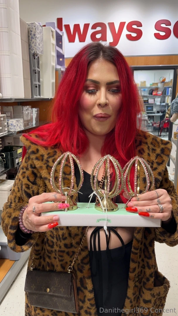 When at tj max and you find diamond studded something lol we didn t 