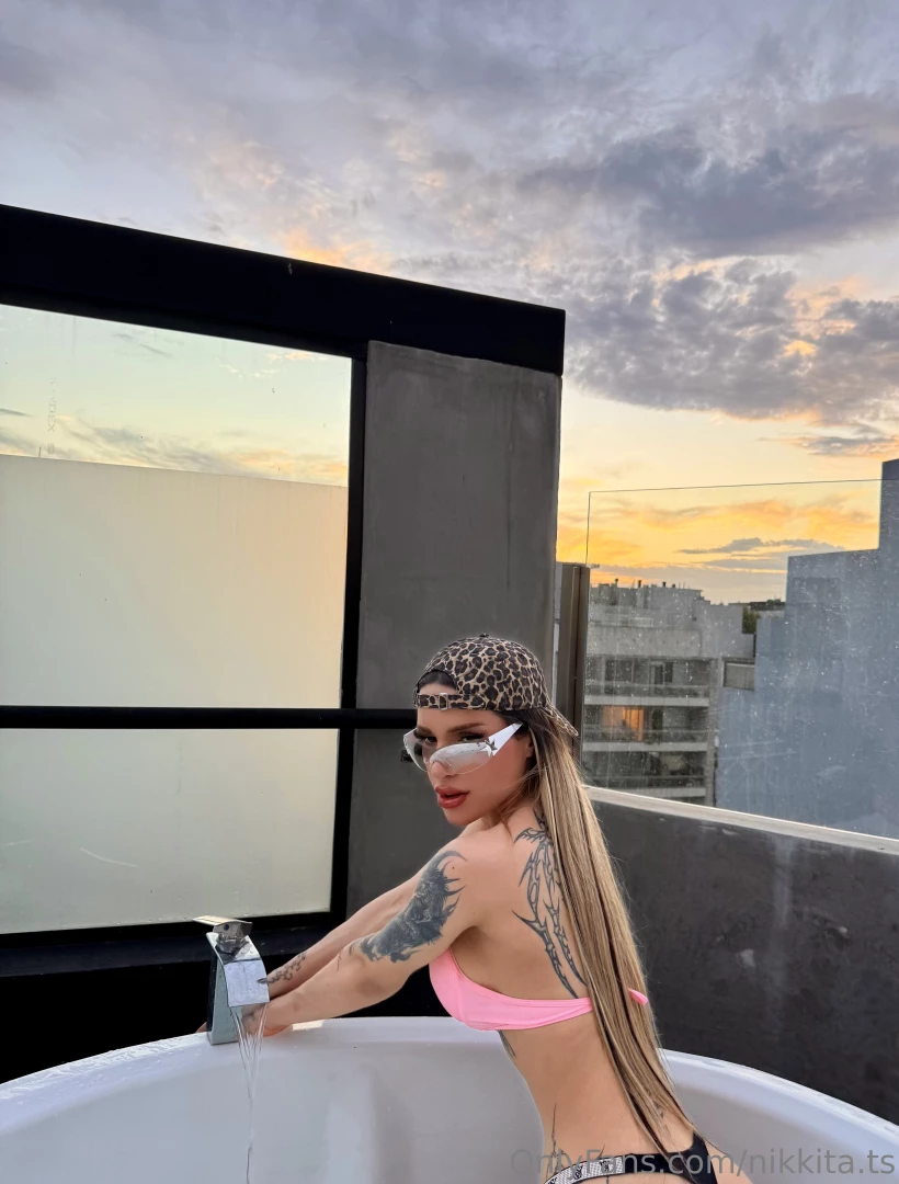 Just now noticing how beautiful the sunset is in this photo just look 