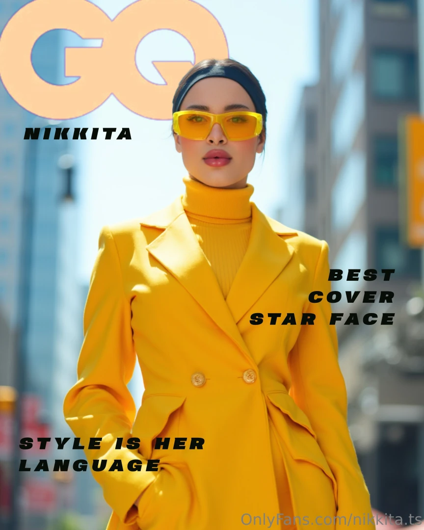 Today i m on the imaginary cover of gq if you had a chance to create a 